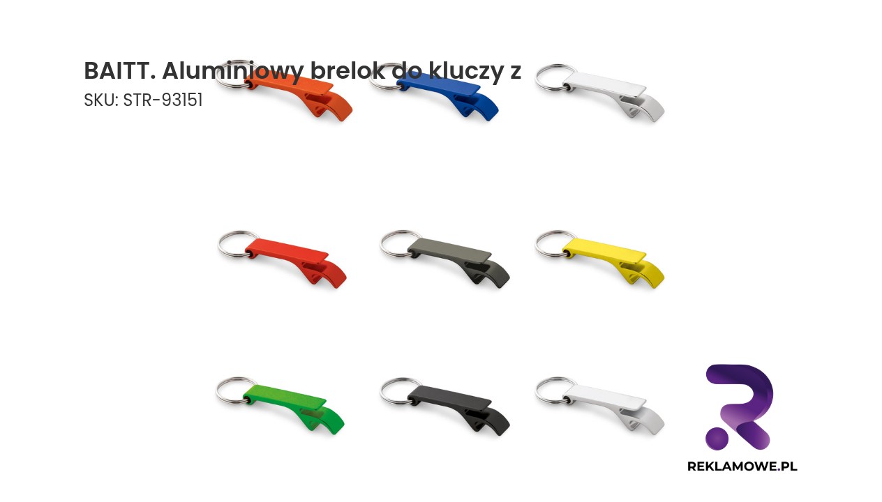 Aluminiowy brelok do kluczy BAITT