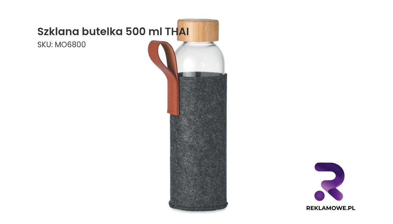 Szklana butelka 500 ml marki THAI