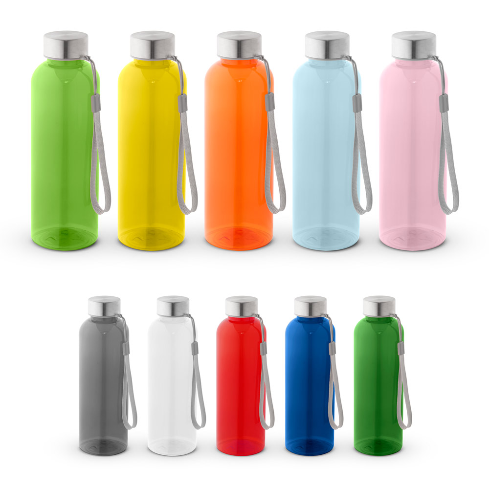 ENDERS M. Butelka PET z recyklingu (100% rPET) z błyszczącym, półprzezroczystym wykończeniem 600 ml 54326_set