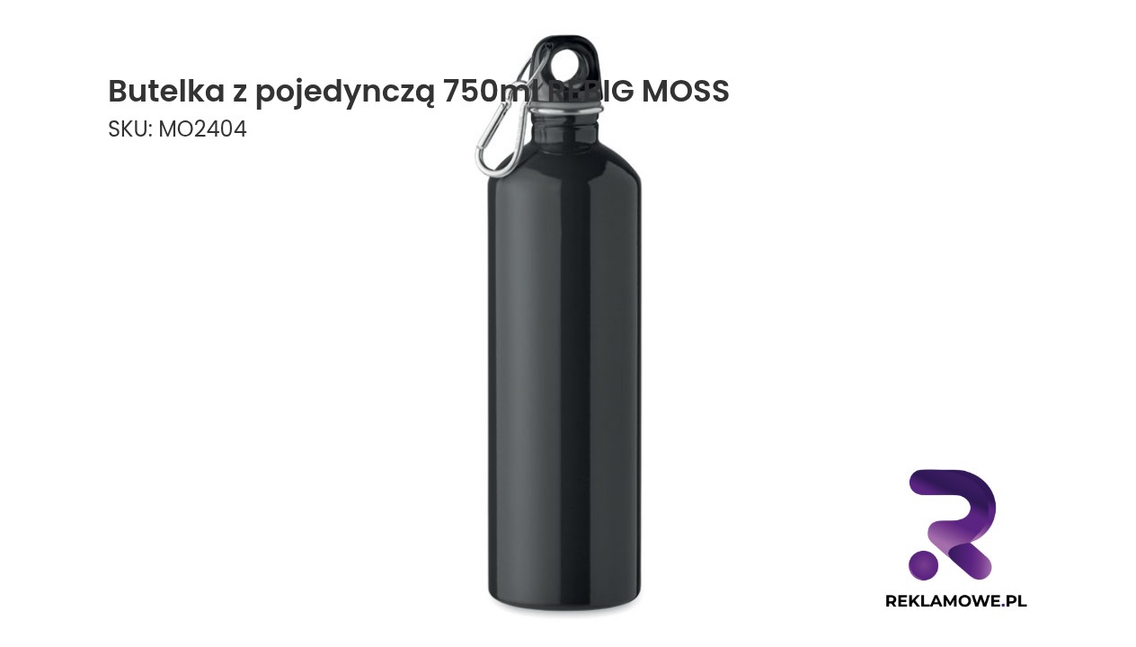 Butelka pojedyncza 750 ml REBIG MOSS
